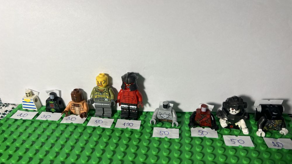 Фигурки Лего оригинал запчасти, детали,