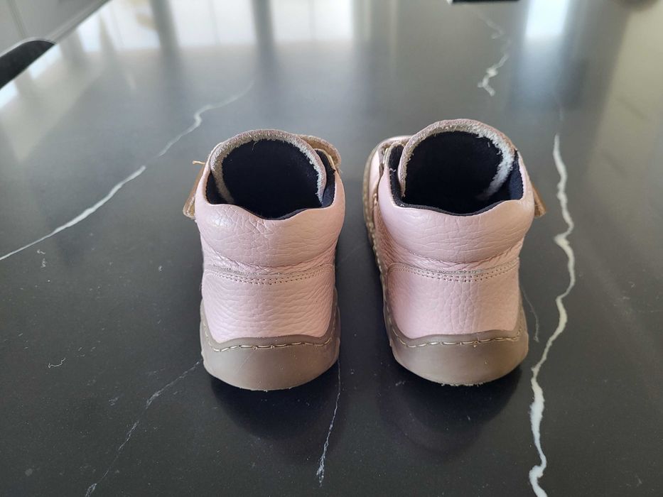 Buty barefoot Ameko Ringo-Rose różowe skórzane r. 27
