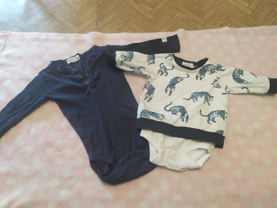 Newbie* Body z bluzą w tygrysy + gratis *56