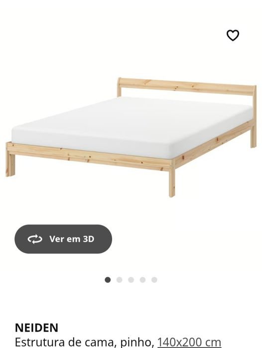 Vendo cama casal