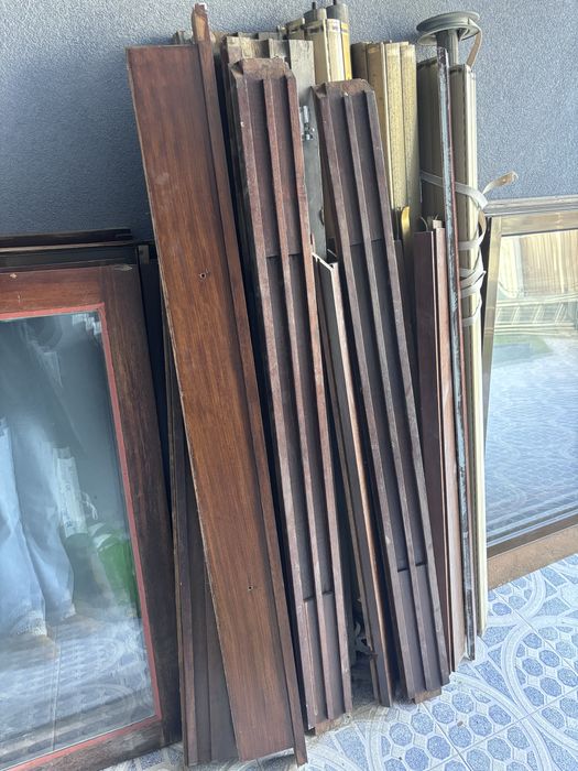 Janelas madeira sucupira