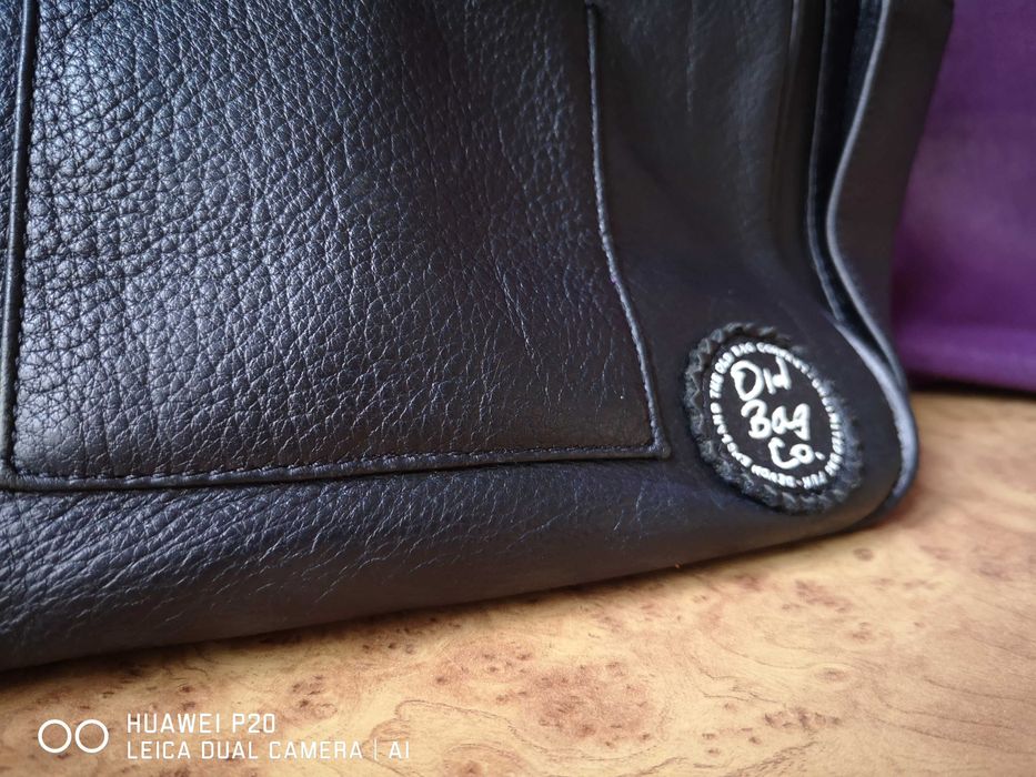 Сумка шкіряна OLD BAG Co чорна