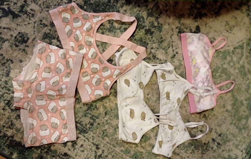 stanik biustonosz bawełna Pusheen