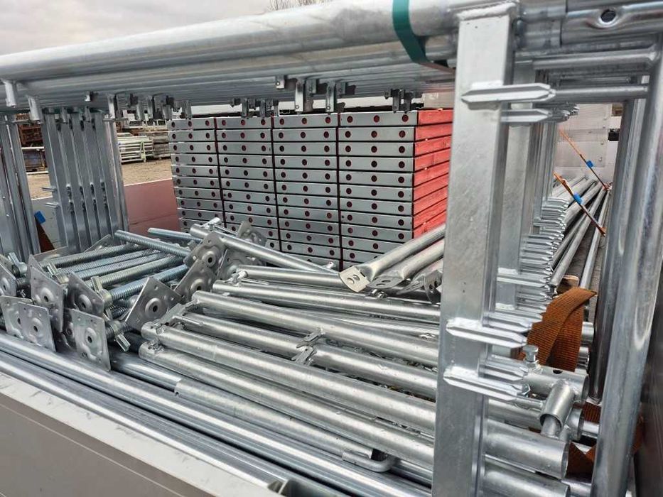 Rusztowanie systemowe 100m2 pełne bhp