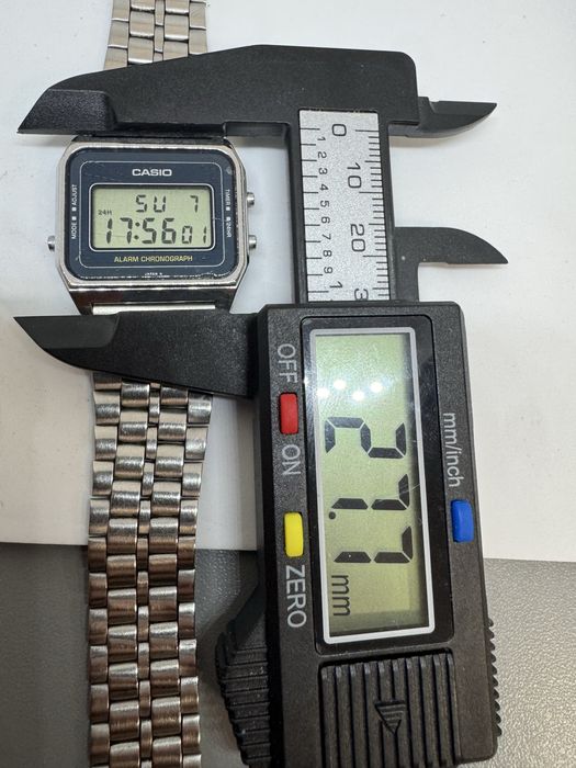 Zegarek Casio A-180 moduł 427 Vintage LCD sprawny