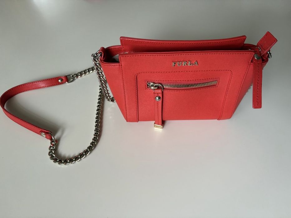 Сумка Furla mini orange