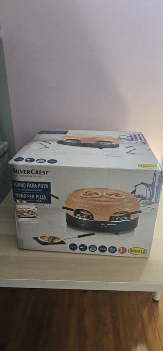 Forno de Pizza Elétrico SilverCrest – 6 Pizzas ao Mesmo Tempo!