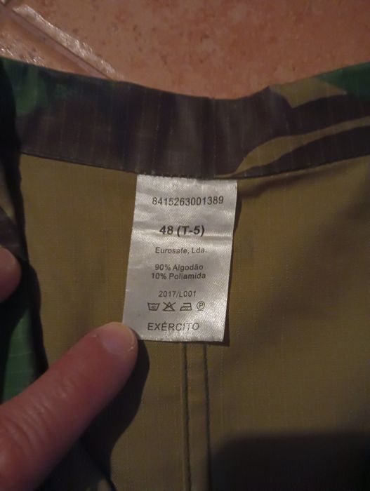 Camuflado novo para Caça