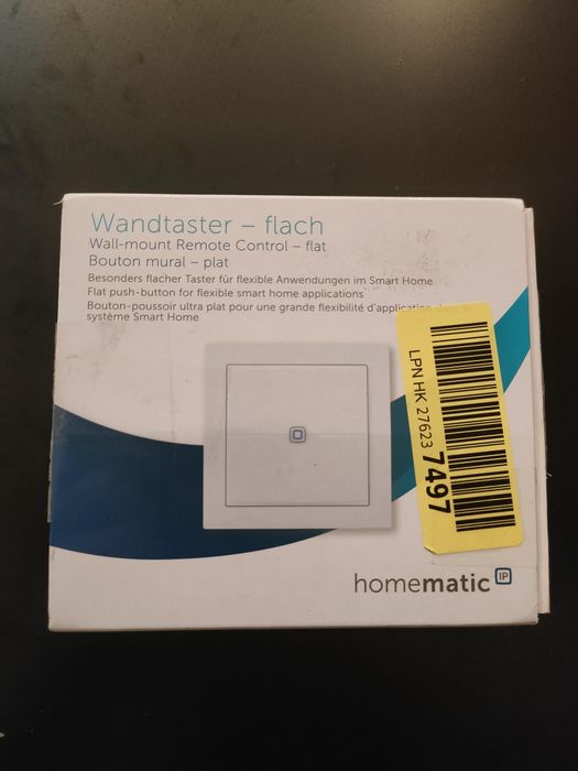 Przełącznik ścienny homematic wrcc2