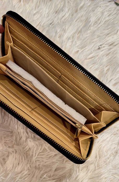 Chanel portfel duzy czarny nowy