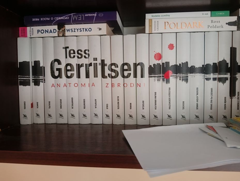 Anatomia zbrodni Tess Geritsen 18 tomów