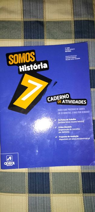 Cadernos de atividades 7° ano - 5€