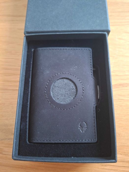 Portfel męski skórzany DONBOLSO RFID czarny slim
