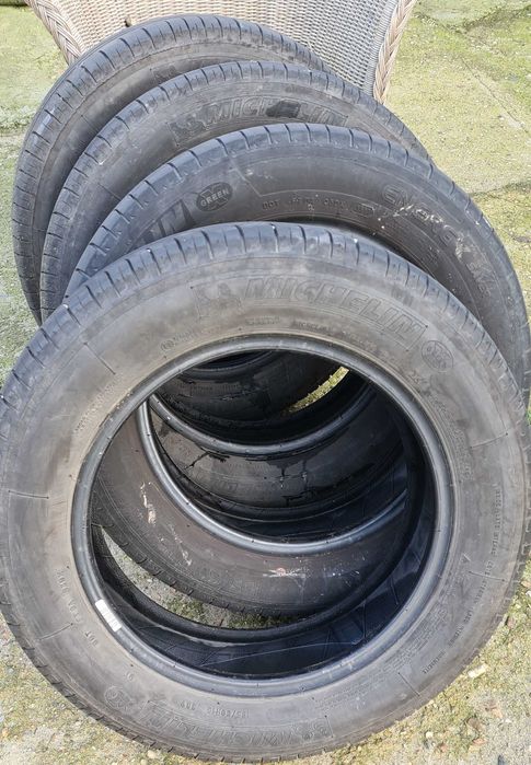 Opony letnie michelin r15 195/60  4 sztuki ok 5mm bieznika
