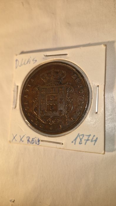 Várias moedas monarquia de D.Luis