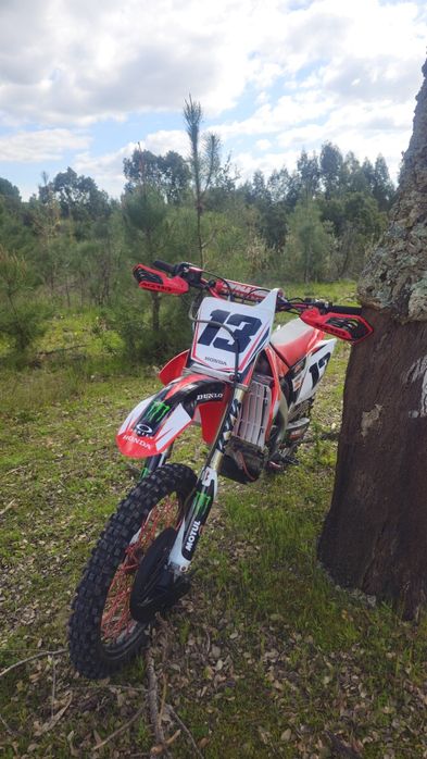 Honda Crf250r 2007 versão 2 escapes com mapas, não matrículada