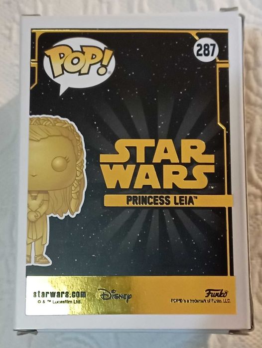 funko pop star wars 287 princess leia special edition