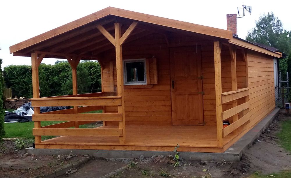 Domki letniskowe STUGA 18 m² bez pozwolenia z montażem