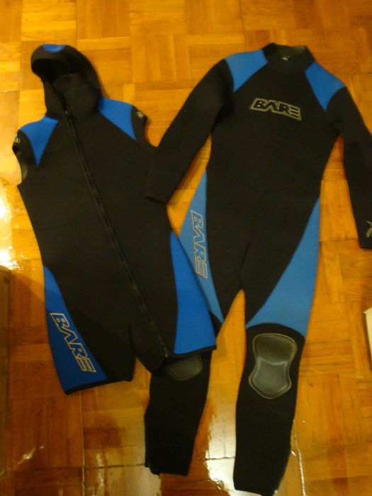 Гидрокостюм BARE, размер 50 ( M ), толщина 5+5 mm