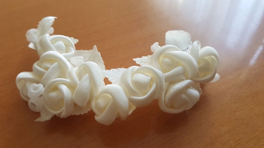 Stroik ślubny kwiatki do włosów