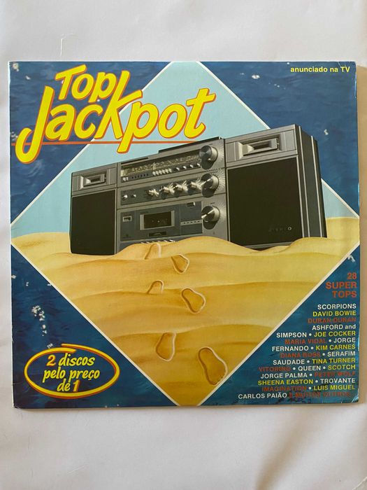 Vários Artistas - "Top Jackpot" Vinil