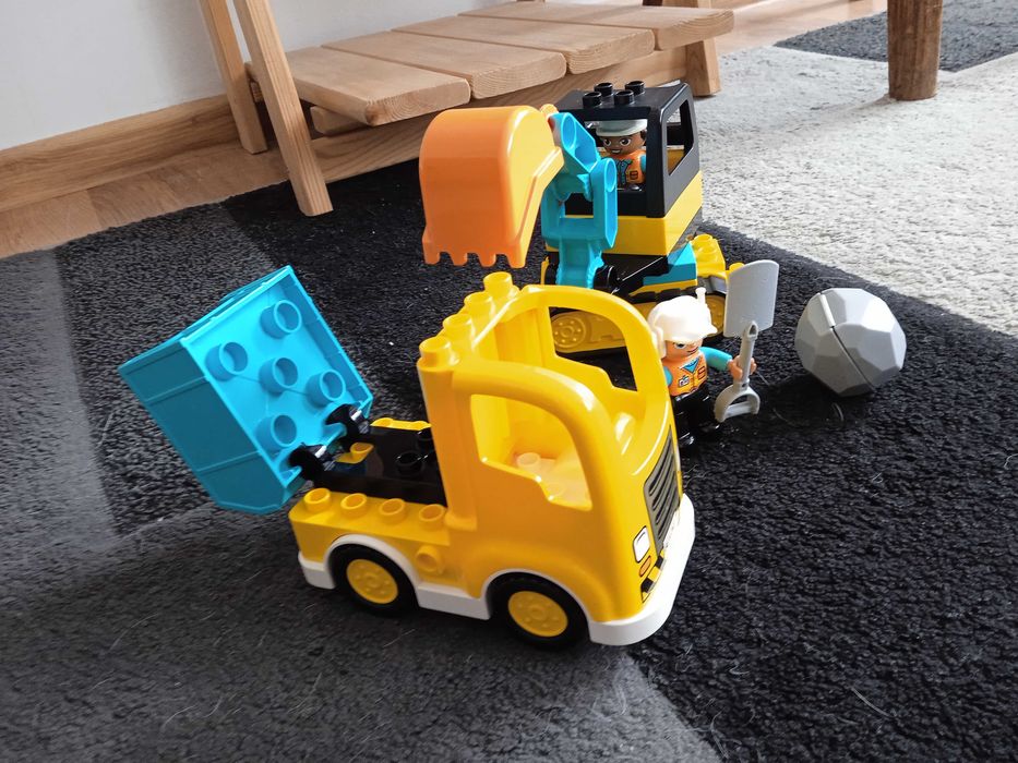 LEGO Duplo koparka i wywrotka
