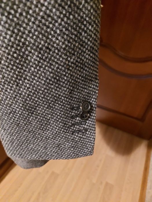 Чоловіче шерстяне пальто Massimo dutti