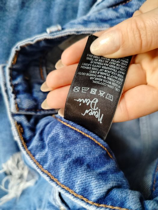 Jeansy mom fit xs/s