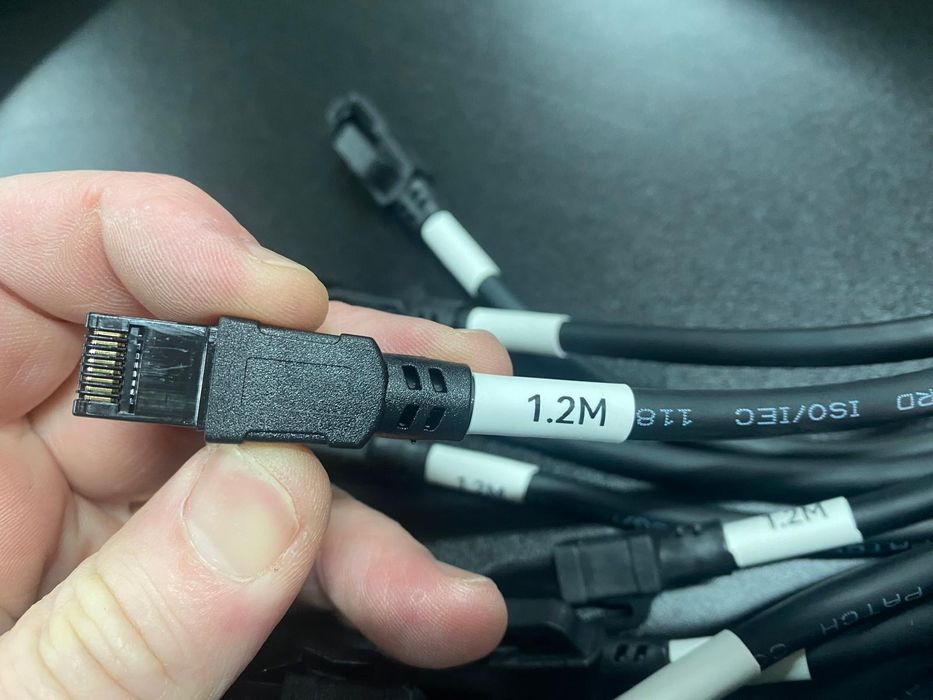Cabos de rede 10gb/s Patch cables