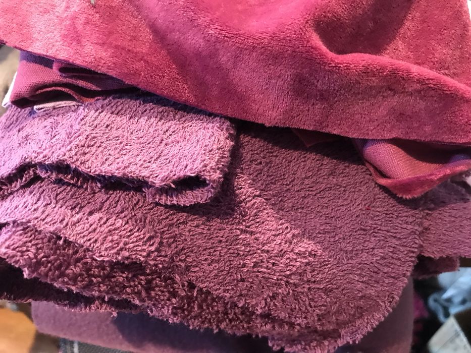 Zestaw tkanin w odcieniach różu paczwork,szycie ok 1,6 kg