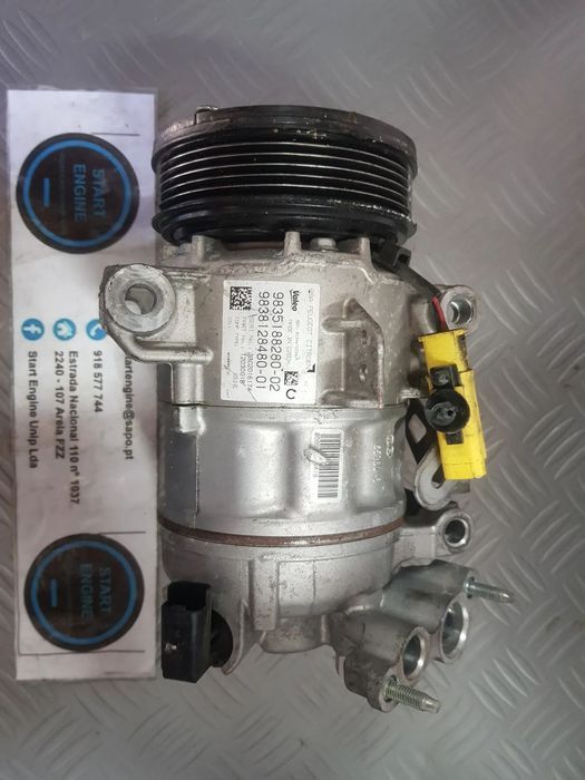 Compressor Ar condicionado AC 1.2 puretech Peugeot 5008 3008 208 2008