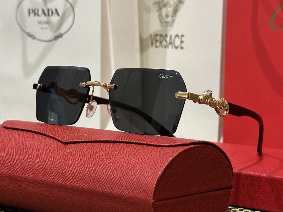 Окуляри Cartier Сонцезахисні Чоловічі Жіночі Нові Очки Картье