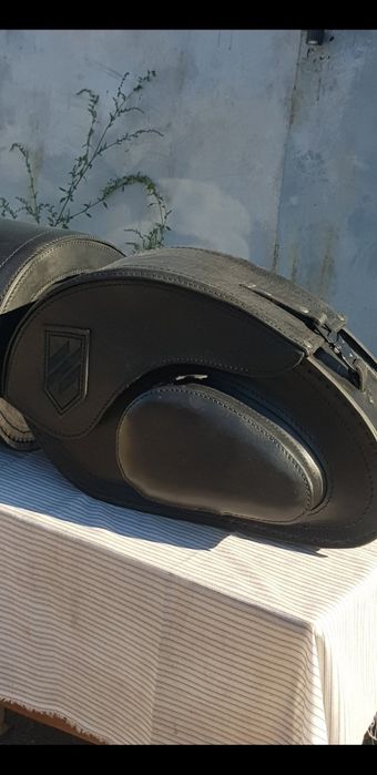 Мото кофры из кожи