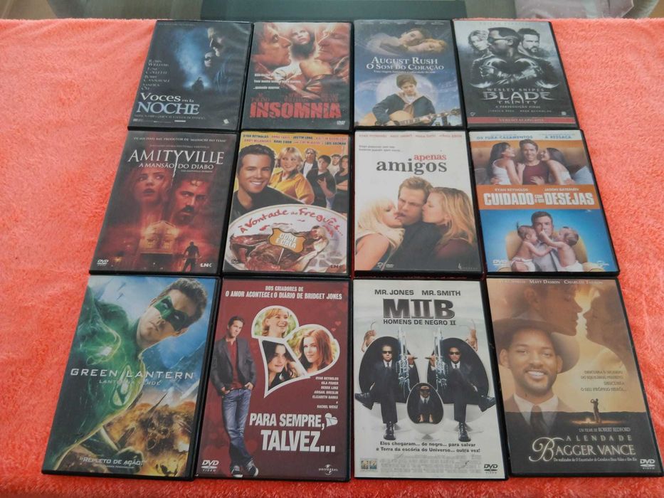 4-Coleção de 1009 filmes em muito bom estado.