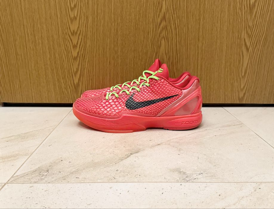 Nike Kobe 6 Protro Reverse Grinch 45 NBA Lakers Bryant