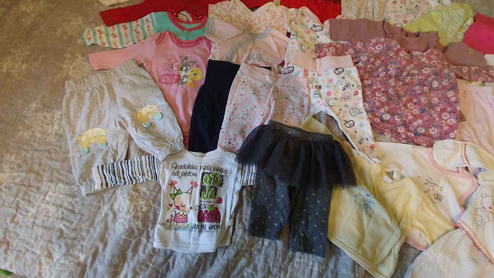 Одяг на дівчинку 56 розмір Пакетом або вроздріб.