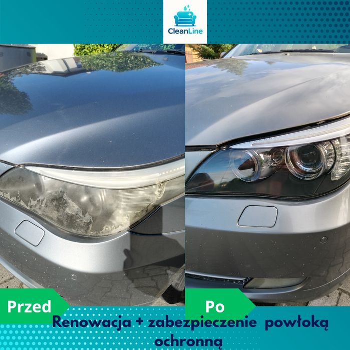 Pranie tapicerek | Detailing wnętrz sam. | Renowacja reflektorów