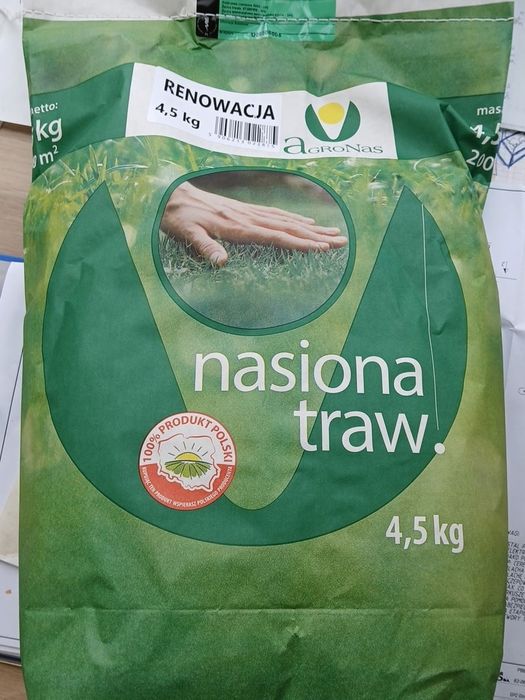 Nasiona traw nowe