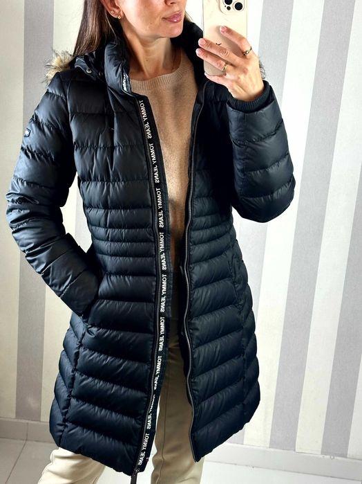 TOMMY HILFIGER__Płaszcz pikowany naturalny L/40