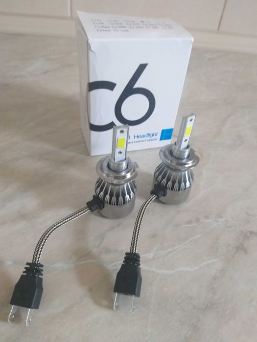 Лед лампочка H7 12V-24V