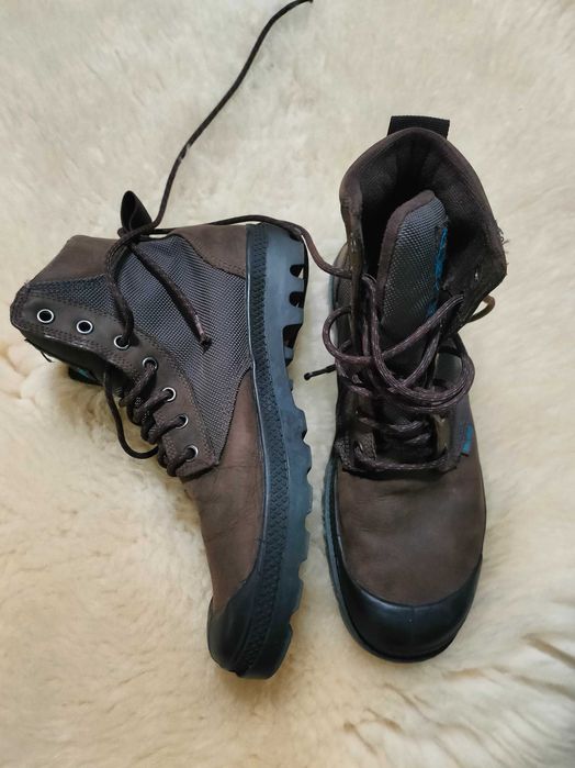 Обувь Уилла Смита и Бельмондо!  Palladium PAMPA SHIELD WP 40/ кожа