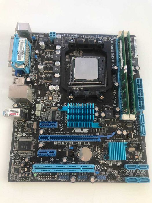 Комплект sAM3+ та Відеокарта MSI GT710 1GB