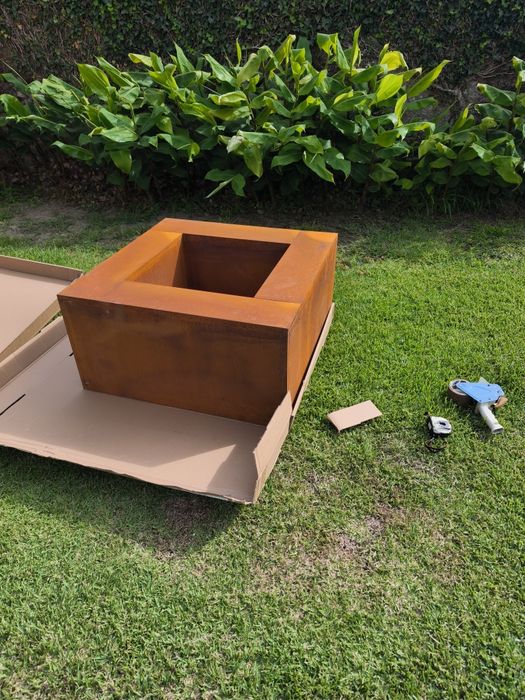 Fire Pit Aço Corten