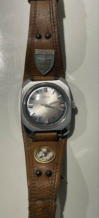 Wostok - zegarek radziecki na pasku