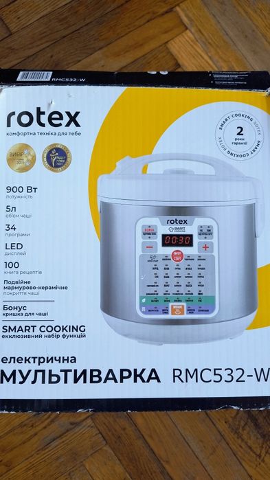 Мультиварка ROTEX  RMC532-W