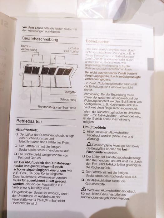 Okap kuchenny nad wyspę Siemens duży używany stan idealny.