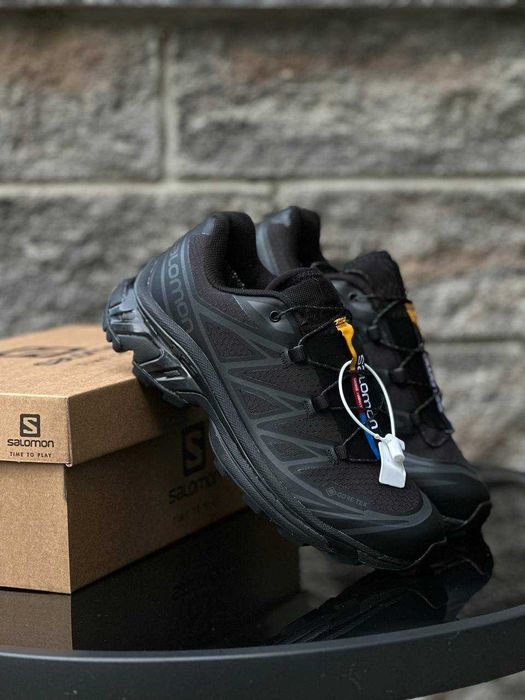 !ТЕРМО!! Salomon XT-6 ADV GTX All Black 41 42 43 44 45 46