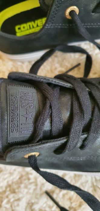 unikatowe buty trampki CONVERSE ALL STAR WITH LUNARLON czarne