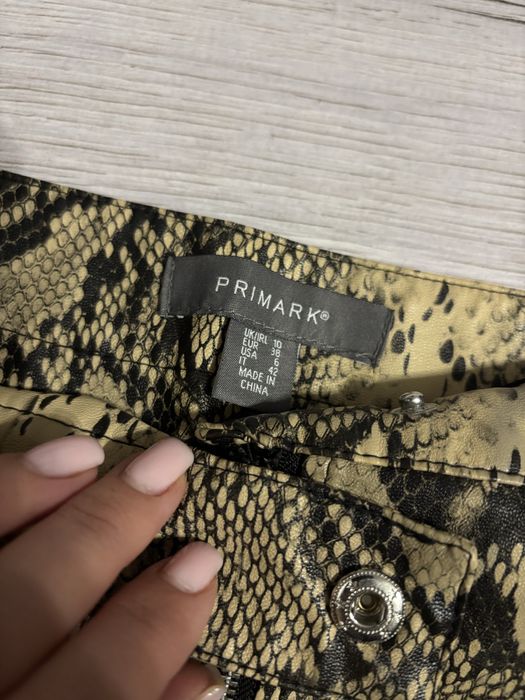 Міні Спідниця зміїний принт