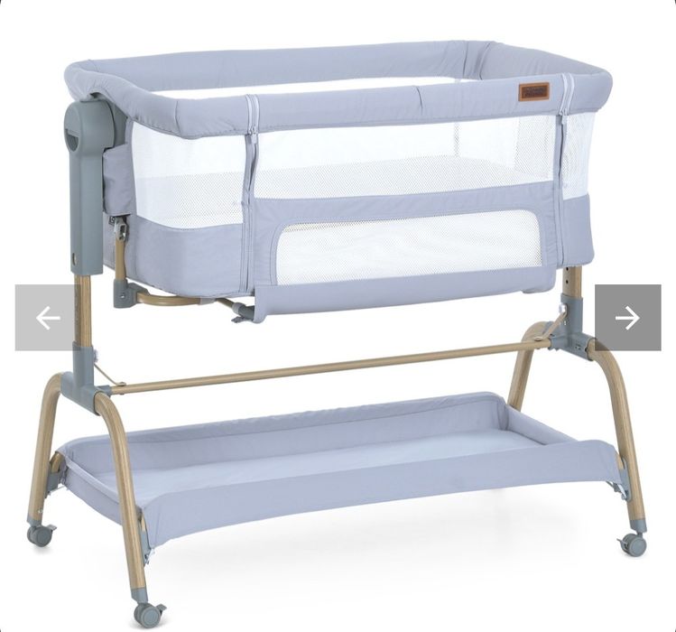 Приставне ліжечко з функцією заколисування El Camino Intense